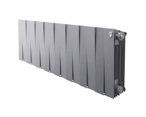 Радиатор биметаллический Royal Thermo PianoForte 300 Серебристый - 16 секц. Радиатор биметаллический Royal Thermo PianoForte 300 Серебристый - 16 секц.