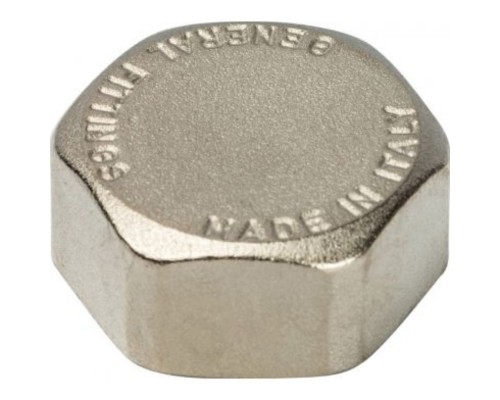 Заглушка STOUT ВР никелированная 3/4 SFT-0027-000034
