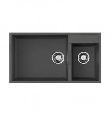 Omoikiri Tedori 85-2-U-CH Кухонная мойка Tetogranit 85x46,5 см, цвет: шампань 4993945