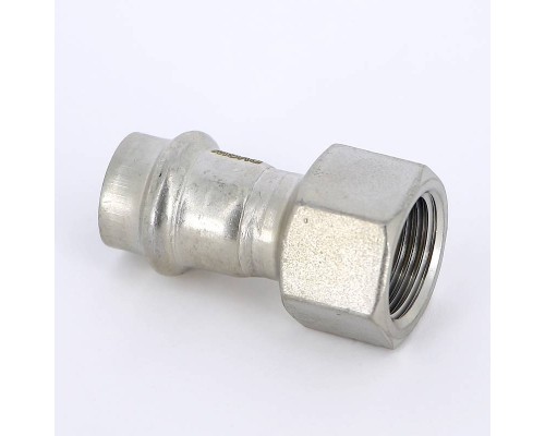 Муфта В-пресс IBP 15 x 1/2" нерж.сталь Муфта В-пресс IBP 15 x 1/2" нерж.сталь