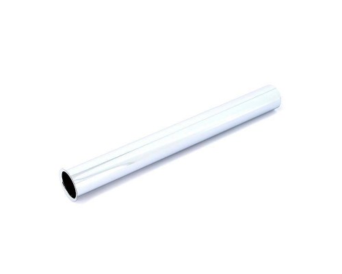 Патрубок отводящий прямой (латунь), отбортованная кромка 32х300 мм, хром