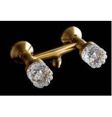 Boheme Crystal Смеситель для душа, двуручковый, цвет: бронза матовая 314-CRST