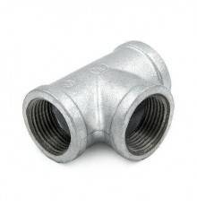 Тройник чуг оц Ду40 (1 1/2") м/м Fittex PLUS