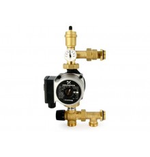 Насосно-смесительная группа Uni-Fitt DN25 с трехходовым клапаном Grundfos UPSO 25-65