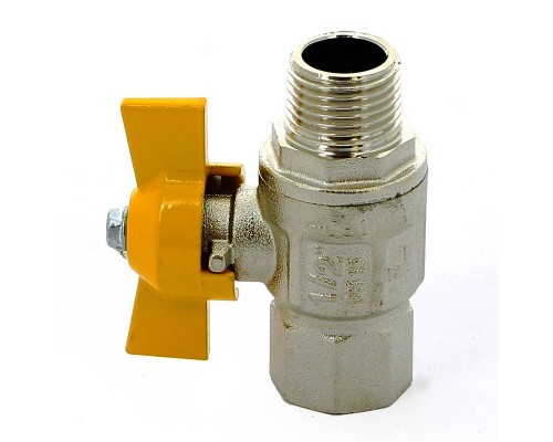 Кран шаровой для газа НВ LONDON бабочка ITAP 1/2"