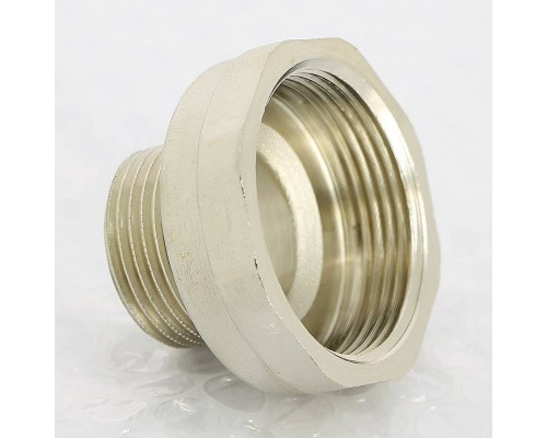 Переходник НВ никелированный UNI-FITT 1" x 1 1/2" Переходник НВ никелированный UNI-FITT 1" x 1 1/2"