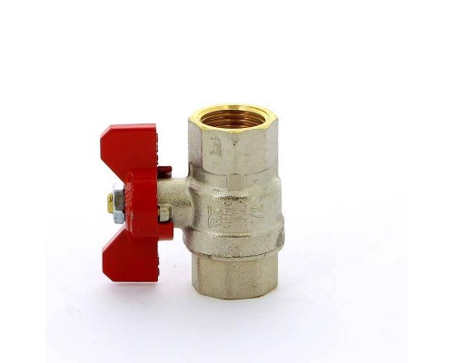 Кран шаровой ВВ SCIROCCO бабочка TIEMME 1/2"