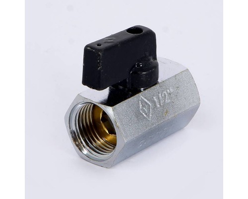 Кран шаровой мини Kansas Bugatti ВВ флажок 1/2"