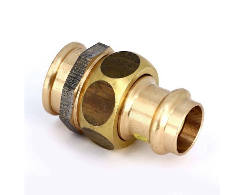 Муфта разъемная пресс-В плоская прокладка бронза Profipress G VIEGA 22x3/4"