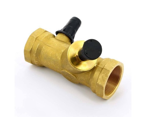 Клапан балансировочный ручной ВВ WattFlow c расходомером и функцией Memostop WATTS Ind 2" 20-200л/мин