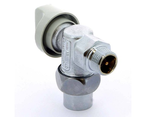 Кран НН газовый угловой с автоматическим термоотсекателем Viega 1/2"