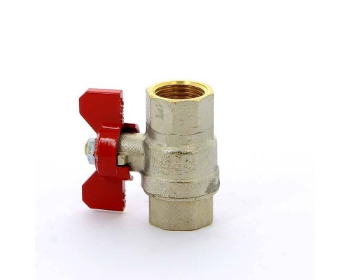 Кран шаровой ВВ SCIROCCO бабочка TIEMME 1/2"