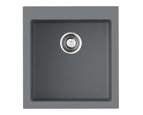 Omoikiri Bosen 47-GR Кухонная мойка Tetogranit 47x50 см, цвет: leningrad grey 4993594