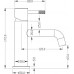 Boheme Uno Смеситель для раковины, цвет: white 461-WG