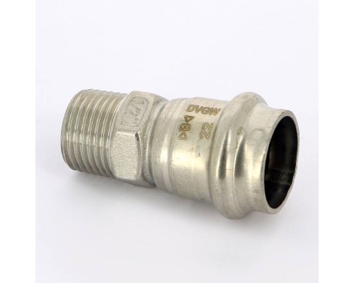 Муфта Н-пресс IBP 22 x 1/2" нерж.сталь Муфта Н-пресс IBP 22 x 1/2" нерж.сталь