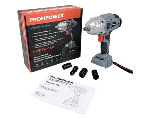 Гайковерт ProfiPower DWDTW-18V