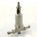Фильтр промывной Uni-Fitt ВН 1/2" х 3/4" с редукц. соед., со сливным шаровым краном и манометром, никелир.