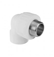 Угольник PP-R бел комб Дн20х1/2" НР PRO VALFEX 10126020-PRO