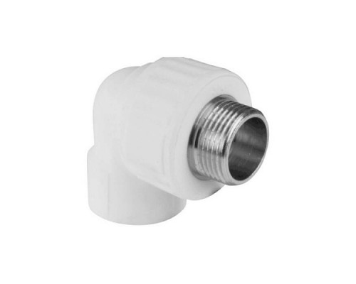 Угольник PP-R бел комб Дн20х1/2" НР PRO VALFEX 10126020-PRO