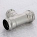 Тройник пресс нержавеющая сталь Sanpress Inox VIEGA 35x28x35