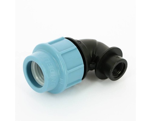 Угол обжим-В для труб ПНД UNIDELTA 32х1/2"