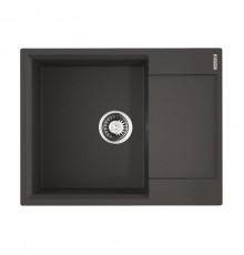 Omoikiri Daisen 65T BL Кухонная мойка из Tetogranit 65x23 см, крыло справа, цвет: черный 4993519