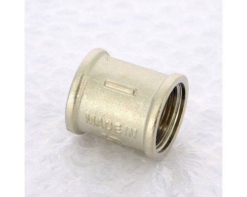 Муфта В никелированная UNI-FITT 3/4" Муфта В никелированная UNI-FITT 3/4"