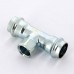 Тройник пресс-В оцинкованная сталь Prestabo VIEGA 22х1/2"х22