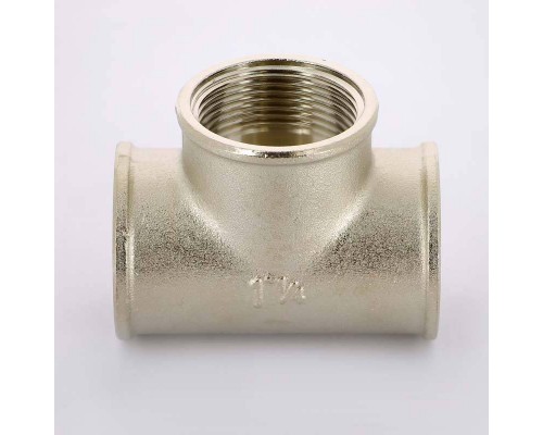 Тройник В никелированный UNI-FITT 1"1/4 Тройник В никелированный UNI-FITT 1"1/4
