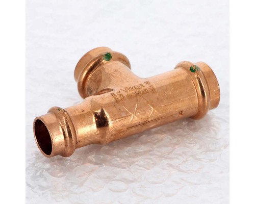 Тройник пресс медь Profipress VIEGA 22x22x18