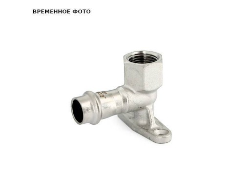 Водорозетка пресс UNI-FITT 22 х 1/2" нержавеющая сталь