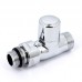 Вентиль обратный Carlo Poletti New-Smart НН 1/2" х М24 х 19 хромированный