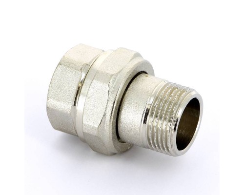 Разъемное соединение НВ никелированное с прокладкой O-ring UNI-FITT 3/4" прямое Разъемное соединение НВ никелированное с прокладкой O-ring UNI-FITT 3/4" прямое
