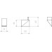 Boheme New Venturo Крючок подвесной, 3х5хh6 см, цвет: chrome 10316-CR