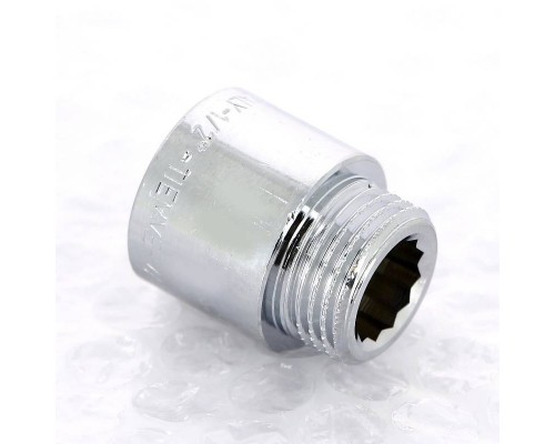 Удлинитель НВ хромированный TIEMME 1/2"х20мм