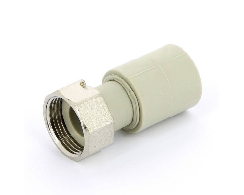 Муфта сварка-В с накидной гайкой FV-PLAST 20х3/4" пломбируемая Муфта сварка-В с накидной гайкой FV-PLAST 20х3/4" пломбируемая