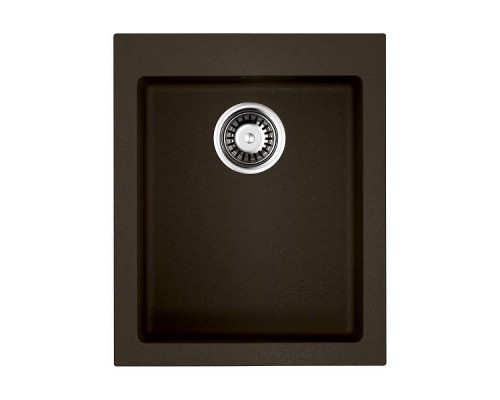 Omoikiri Bosen 41-DC Кухонная мойка Tetogranit 41x50 см, цвет: темный шоколад 4993217