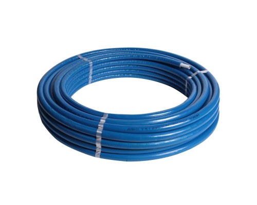 Труба HENCO STANDARD в синей изоляции (6мм), PEXc-AL-PEXc, 16х2, бухта 100 метров