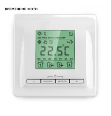 Термостат Теплолюкс Pontus Wi-Fi электронный, с дисплеем белый
