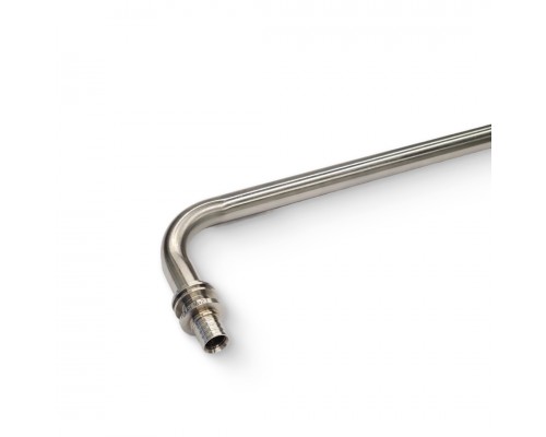 Трубка из. нерж. стали для подкл. радиатора, Г-образная 20/1000