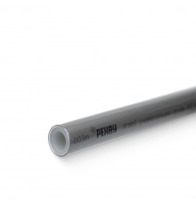 Труба металлополимерная Stabil 25х3.7, PE-Xa/AI/PE-RT, бухта 50 м, универсальная, серебристая