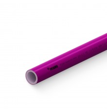 Труба из сшитого полиэтилена Pink 16х2.2, PE-Xa/EVOH, бухта 120 м, для отопления, лиловая