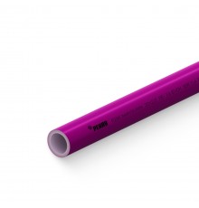 Труба из сшитого полиэтилена Pink 20х2.8, PE-Xa/EVOH, бухта 120 м, для отопления, лиловая