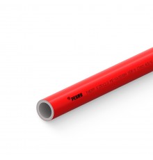 Труба из сшитого полиэтилена Therm S 25х2.0, PE-Xa/EVOH, бухта 300 м, для теплого пола, красная