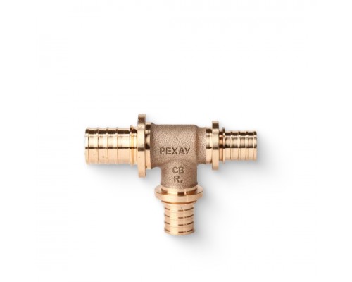 Тройник РЕХАУ с уменьшенным боковым и торцевым проходами 20-16-16 RX+