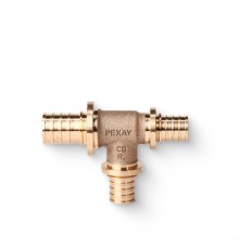 Тройник РЕХАУ с уменьшенным боковым и торцевым проходами 40-32-32 RX+