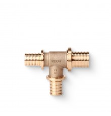 Тройник РЕХАУ с увеличенным боковым проходом 16-25-16 RX+