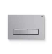 Кнопка смыва REHAU NOVA LONG 001 пластик серебристый матовый 521907