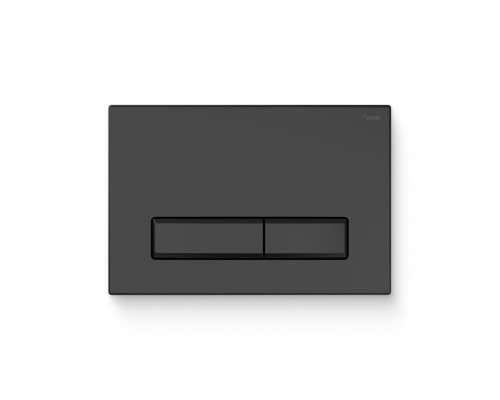 Кнопка смыва REHAU NOVA LONG 001 пластик черный матовый 521909