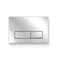 Кнопка смыва REHAU NOVA LONG 002 пластик хром глянцевый 521916